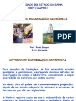 UNEB Fundacoes Metodos Investigacao Geotecnica 2