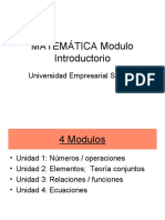 Modulo 2 - MATEMÁTICA Modulo Introductorio