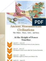 Ancient Mesoamerican Civilizations: The Olmec, Maya, Aztec, and Inca