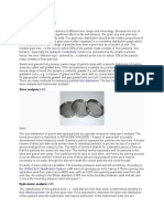 Grain Size Distribution