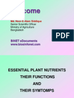 Essential Plant Nutrients Functions and PDF