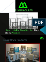 Pt. Muliaglass: Glass Block