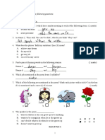 Do1920 S3 T2 Revision Paper (Reading) - QA Book 2