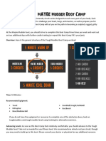 Maybe Mudder Boot Camp PDF