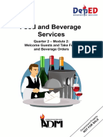 2nd Quarter Module 1 For Food and Beverages11 PDF