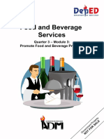 2nd Quarter Module 3 For Food and Beverages11 PDF