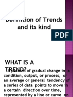 Definition of Trends