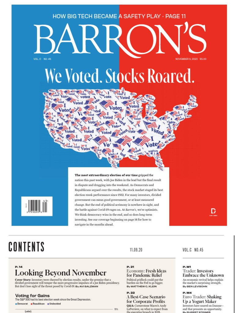 Barrons 20201109 Barrons PDF | PDF | Mail | George W. Bush
