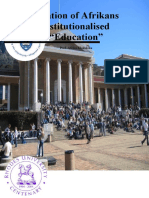 Mis-Education of Afrikans Through Institutionalised European "Education"