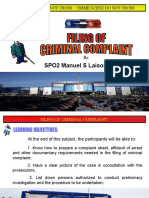 4. 2. Filing of Criminal Complaint.ppt