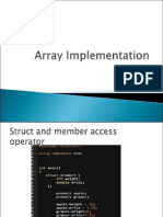 Array Implementation