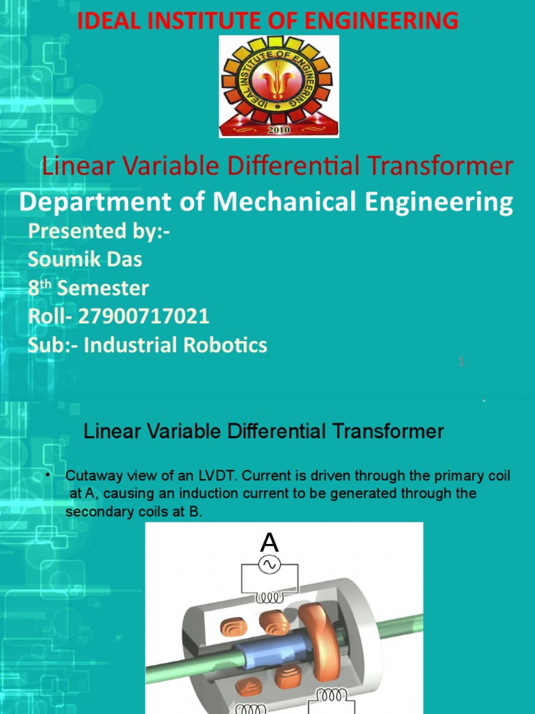 Linear Variable Differential Transformer | PDF | Transformer | Inductor