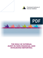 The Role of Internal Audit in Non-Financial and Integrated Reporting