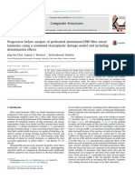 2014 - Progressive Failure Analysis of Perforated Aluminium - CFRP Fibre Metal