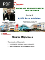 Pertemuan 3 Introduction To MySQL