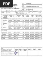 K.P.Mondal & Sons: Quality Assurance Plan