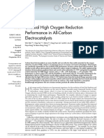Unusual High Oxygen Reduction Performance in All-Carbon Electrocatalysts