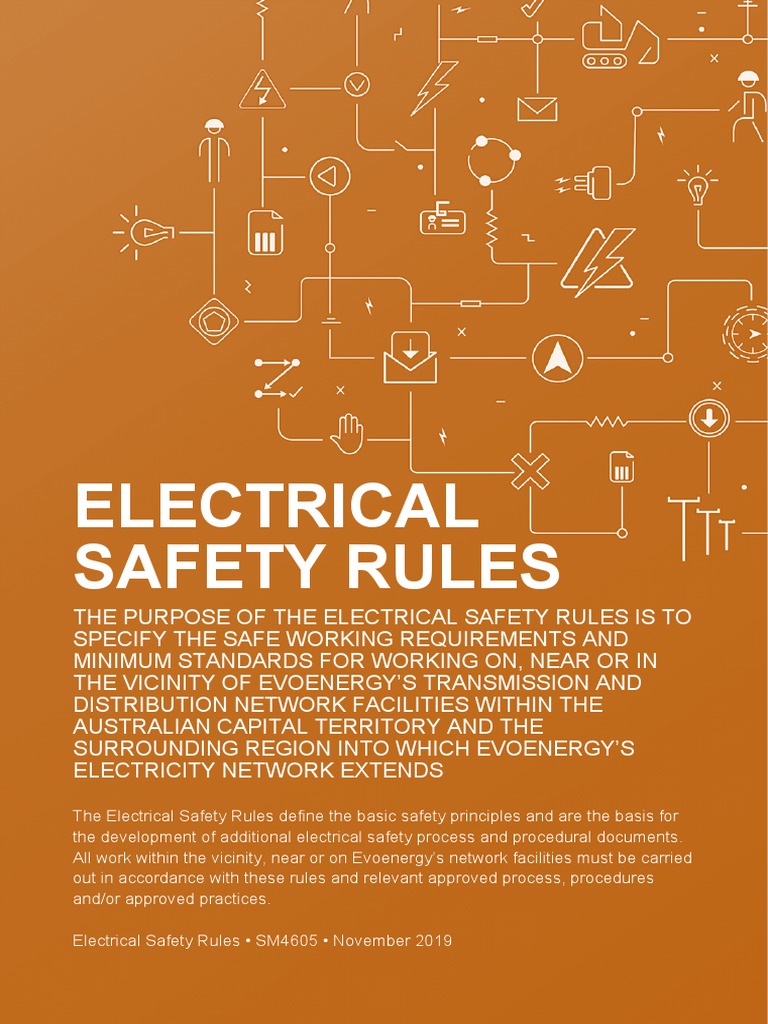 Electrical Safety Rules PDF Insulator (Electricity) Electrical