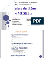 Analyse Musée