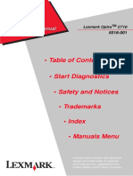 Lexmark C710 Service Manual PDF
