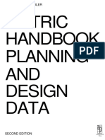 Metric Handbook Planning AND Design Data: Edited by David Adler