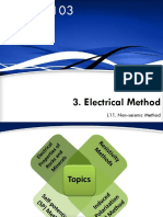 Electrical Method - Non Seismic Method