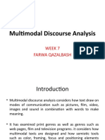 Multimodal Discourse Analysis