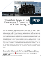 Upcoming Survey ICE360o 2016 - People Research On India's Consumer Economy