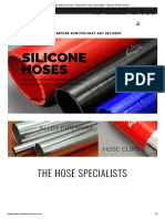 Auto Silicone Hoses - Performance Hose Specialists - Silicone Rubber Hoses