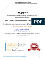 Pass Oracle 1Z0-988 Exam With 100% Guarantee