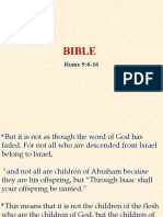 Bible Rome 9