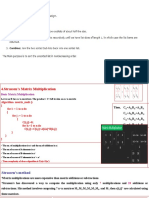 Stran's Matrix Multiplication Algorthm