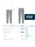 Trousers: No - Process Seam Structure Model