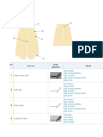 Skirt: No - Process Seam Structure Model