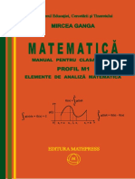 Clasa 12 Mircea Ganga Analiza m1