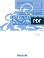 Yfm70Gdxg/Yfm70Gdhg Yfm70Gpxg/Yfm70Gphg Yfm70Gpsg/Yfm70Gplg: Owner'S Manual Manuel Du Propriétaire Manual Del Propietario