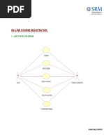 On - Line Course Registration: 1. Use Case Diagram