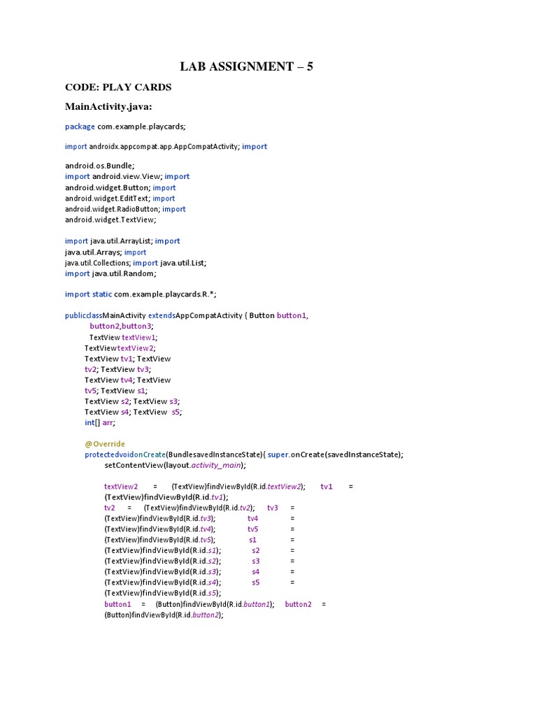 FINAL MOBILE ALL LAB DOCS-pages-67-101 | PDF | Android (Operating ...