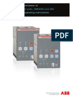 Installation and Operating Instructions: Automatic Control Units, OMD200 and 300