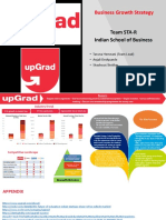 Business Growth Strategy: Team STA-R Indian School of Business