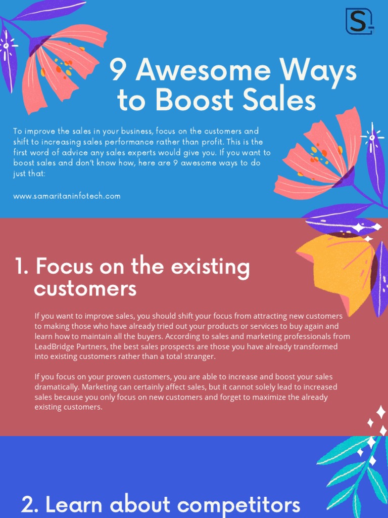9 Effective Strategies to Boost Sales | PDF | Sales | Credibility