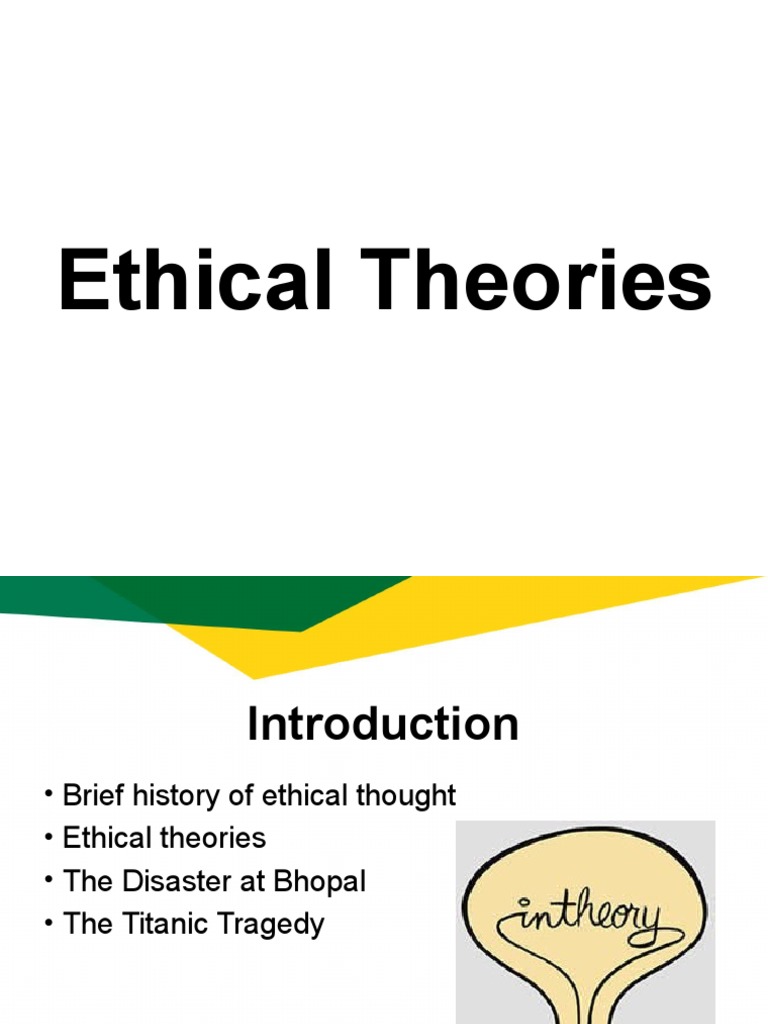 ETHICAL Theories | PDF | Virtue Ethics | Utilitarianism