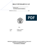 Laporan Pendahuluan: .. . . DI RUANG .. Klinik Hakim Medika