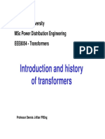 MSC Power Transformers - Lecture Material