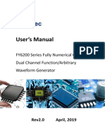 FY6200 Series User Manual V2.0