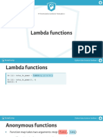Python Data Science Toolbox I: Lambda Functions