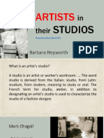 Artist and His Studio