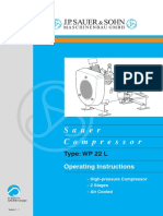 Main Air Compressor SAUER Compressor WP-22L
