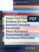 Aware Food Choices Bridging The Gap Between Consumer Knowledge About Nutritional Requirements and Nutritional Information PDF