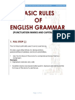 Basic Rules of English Grammar PDF